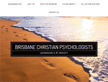 Tablet Screenshot of christianpsychologistbrisbane.com